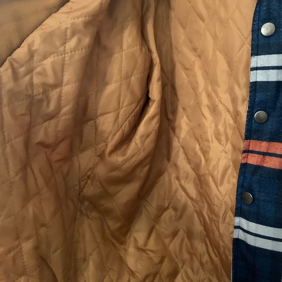 Hooded Plaid jacket - Picture 3 of 4